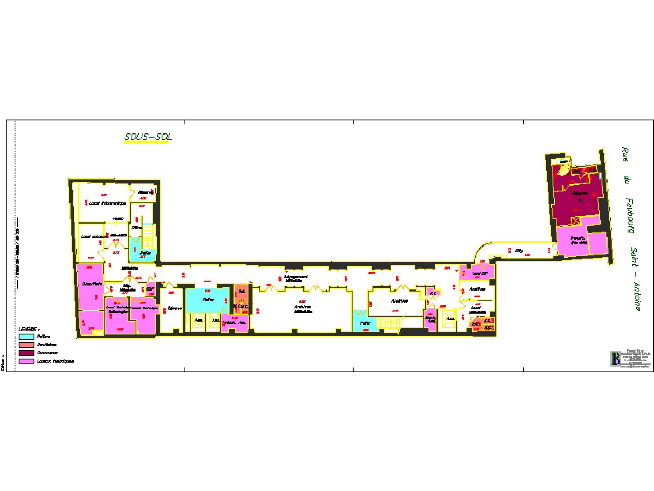 Bureau Paris 1424m² Location bureau Paris OLBUR2425055 0